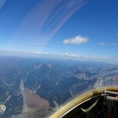 Flugwegposition um 11:14:15: Aufgenommen in der Nähe von Eisenerz, Österreich in 2953 Meter
